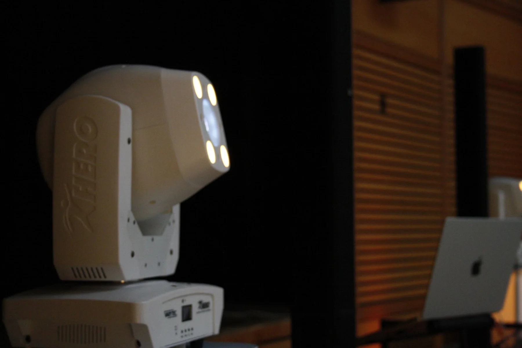 Detail der Lichttechnik